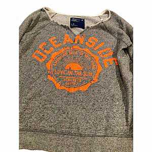 American Eagle Off the Shoulder Raw Hem Pullover Sweater‎ - Size Large